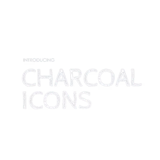 Charcoal Icons Showcase